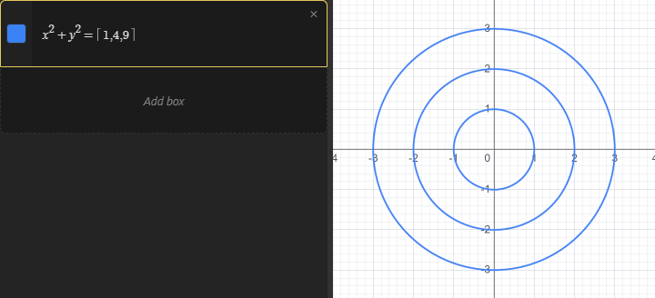 Screenshot of the calculator showing the result of the steps described above