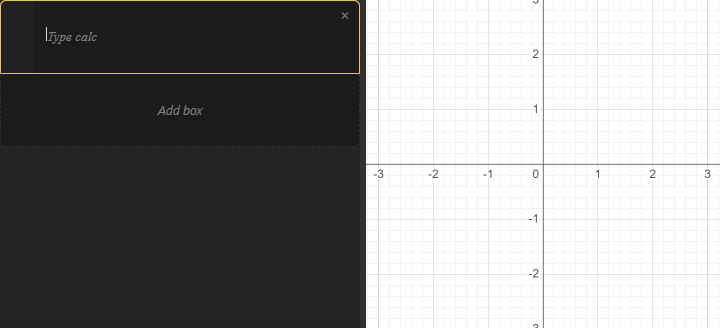 Recording of the calculator performing the steps described above