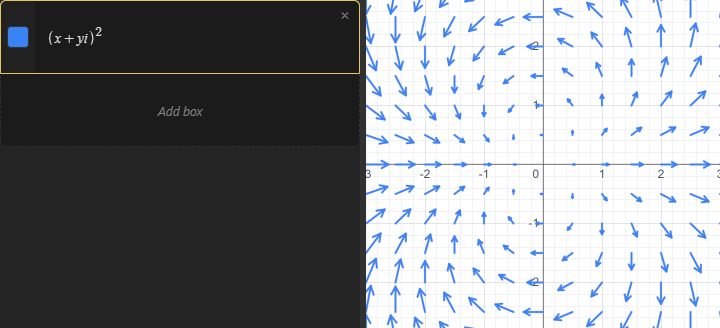 Screenshot of the calculator showing the result of the steps described above